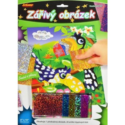 ArtLover Zářivý obrázek Tukani 20x25cm – Hledejceny.cz
