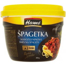 Hamé Špagetka směs na špagety hotové jídlo EasyCup 400 g