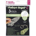 Graine Creative Sada smršťovacích fólií svítících ve tmě 3ks 1 sada – Hledejceny.cz