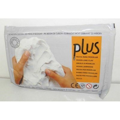 Keramická hmota Plus bez výpalu 1,0 kg přírodní bílá – Zboží Dáma
