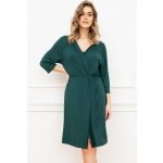 Italian Fashion dámský župan Song tříčtvrteční rukávy Zelená – Sleviste.cz