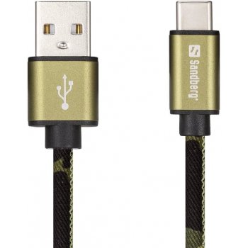 Sandberg 441-14 USB-C, 1m, zelený