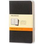 Moleskine Sešity 3 ks linkované černé – Zboží Dáma