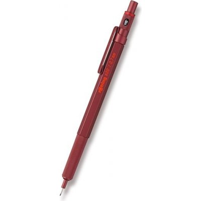 Rotring 600 Red mechanická tužka 0,7 mm 1520/2114265 – Zboží Živě