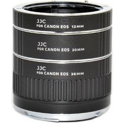 JJC sada mezikroužků 12mm/20mm/36mm pro Canon