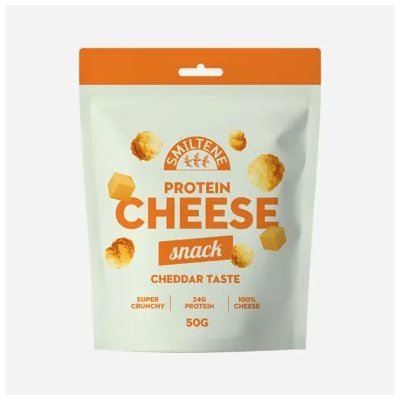 SMILTENE Křupavé sýrové kuličky s příchutí cheddar sýru 50 g – Hledejceny.cz