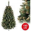 Vánoční stromek ANMA Vánoční stromek GOLD 180 cm borovice AM0048