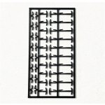 U Habakuka Jehlová zarážka na boilie 92 ks Mix Černá – Hledejceny.cz