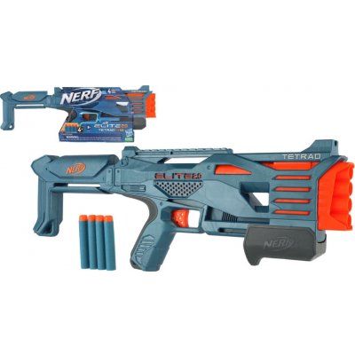 Pistole Nerf Elite 2.0 Tetrad QS4 – Hledejceny.cz