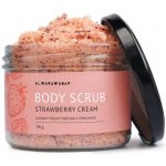 Almara Soap přírodní cukrový peeling Strawberry Cream 180 g – Zbozi.Blesk.cz