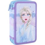 CurePink trojdílné pouzdro Frozen II|Ledové království 13 x 20 x 7 cm – Zboží Mobilmania