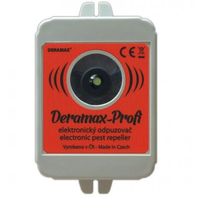 Deramax Profi ultrazvukový plašič kun a hlodavců 0440