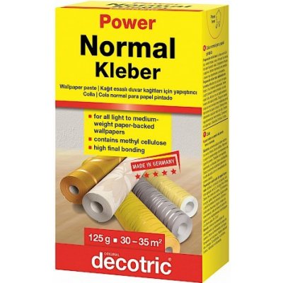 Power Decotric Lepidlo Normal 125 g – Zboží Mobilmania