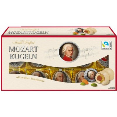 GUNZ Mozartovy koule s bílou čokoládou 200 g – Hledejceny.cz