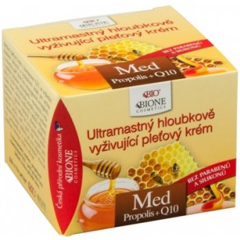 BC Bione Cosmetics Bio Med Propolis a Q10 Ultramastný hloubkově vyživující pleťový krém 51 ml