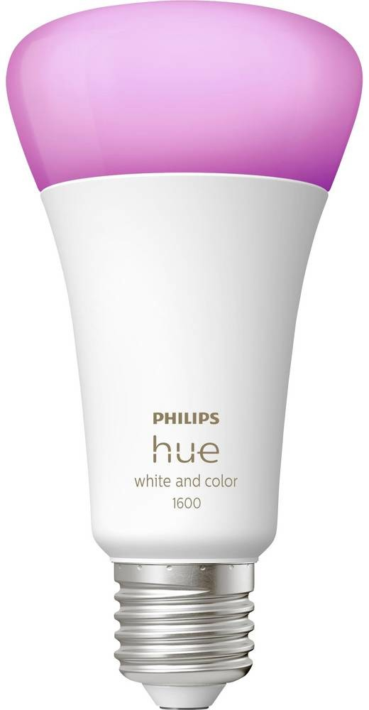 Philips Hue LED žárovka 1x13,5W E27 1600lm 2000-6500K RGB White and color Ambiance, stmívatelné, Hue Switch, bílá