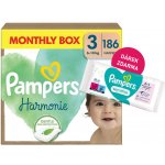 Pampers Harmonie 3 186 ks – Sleviste.cz