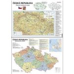 ČESKÁ REPUBLIKA - OBECNĚ ZEMĚPISNÁ MAPA A3 LAMINO - – Sleviste.cz