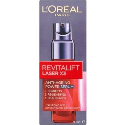 L'Oréal Revitalift Laser X3 Night Serum s retinolem 30 ml – Hledejceny.cz
