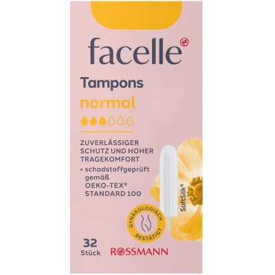 Facelle Tampóny normal 32 ks – Zboží Dáma