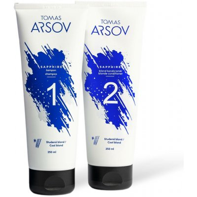 Tomas Arsov SAPPHIRE šampon 250 ml + kondicionér 250 ml set – Zboží Dáma