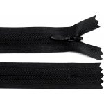 Prima-obchod Spirálový zip skrytý No 3 délka 30 cm, barva 322 černá – Hledejceny.cz