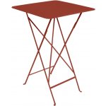 Fermob Bistro 71 x 71 cm kovový skládací bistro stůl Zemitě červený – Hledejceny.cz