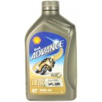 Shell Advance Ultra 4T 10W-40 1 l – Zbozi.Blesk.cz