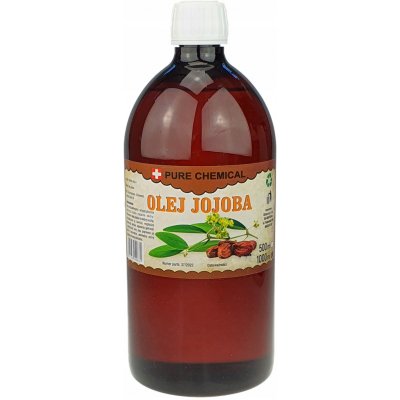 Jojobový olej nerafinovaný lisovaný za studena 1000 ml – Hledejceny.cz