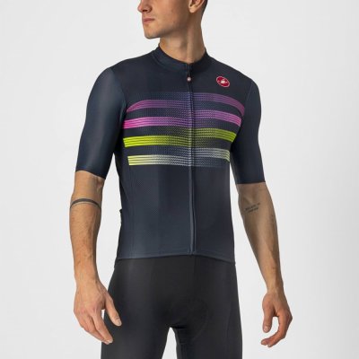 Castelli Endurance Pro Savile Blue/Pink-Electric Lime – Sleviste.cz