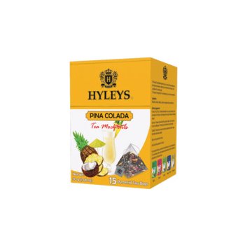 Hyleys Černý čaj PINA COLADA pyramidové sáčky 15 x 2 g