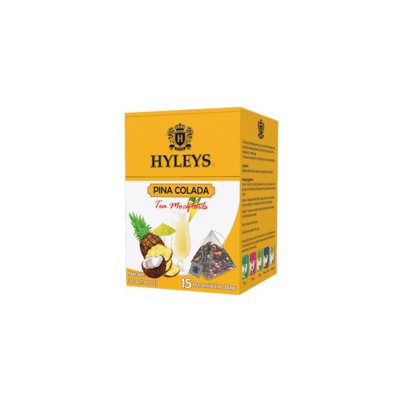 Hyleys Černý čaj PINA COLADA pyramidové sáčky 15 x 2 g
