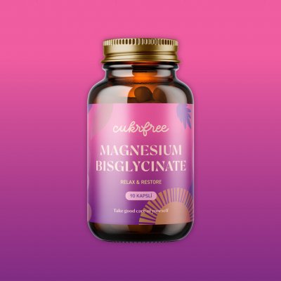 Cukrfree Magnesium Bisglycinate 90 tablet – Hledejceny.cz