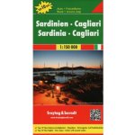 Sardinie 1:150 000 / automapa – Hledejceny.cz