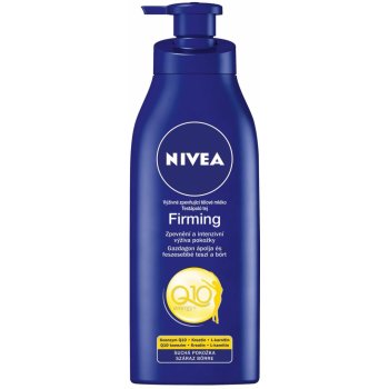 Nivea Q10 Plus Firming zpevňující tělové mléko na suchou pokožku 400 ml od  164 Kč - Heureka.cz