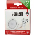 Bialetti 3 hliník sítko + silikonové těsnění 3 ks – Zboží Dáma