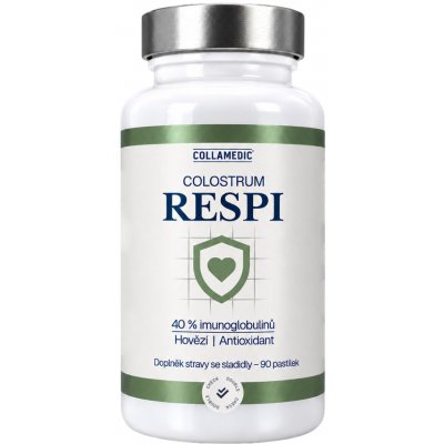 COLLAMEDIC Colostrum Respi pastilky 90 ks – Hledejceny.cz
