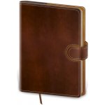 Helma 365 Linkovaný zápisník Flip A5 hnědohnědý – Zboží Mobilmania