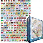 EuroGraphics Vlajky světa 1000 dílků – Hledejceny.cz