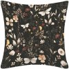 Dekorační povlak na polštáře Darré bavlna Květinová něžnost tmavý 40 x 40 cm