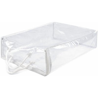 Prima-obchod Úložný box / obal PVC se zipem, barva transparent – Sleviste.cz
