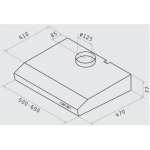 Elica VERVE WH/F/50 – Zboží Dáma