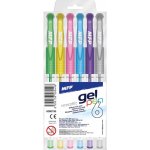 MFP 6000795 gelové pero set METALIC 6 ks GM1038 – Zboží Mobilmania