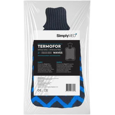 SimplyMed Termoflor s fleesovým obalem Waves 2 l 1 ks – Zboží Dáma