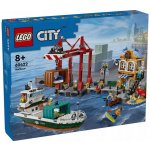 LEGO® City 60422 Přístav s nákladní lodí – Zboží Dáma