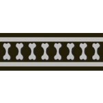 Red Dingo Obojek Bones Rfx – Zbozi.Blesk.cz