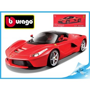 Bburago Sign. Ferrari LaFerrari červená 1:18