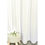 Forbyt voálová záclona MUŠELÍN ELEGANCE 19000 s nekrčivou úpravou, bílá, s olůvkem, výška 270cm ( v metráži) – Zbozi.Blesk.cz