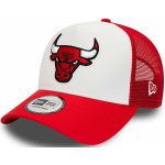 New Era 9FORTY A-Frame Trucker NBA Team Clear Black Chicago Bulls Optic White / Red – Zboží Mobilmania