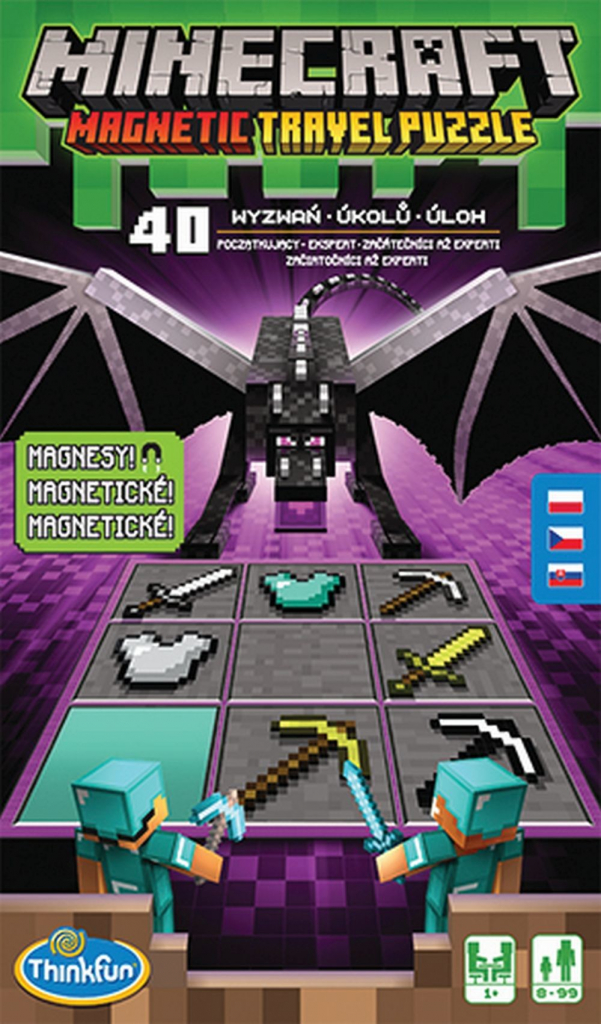 ThinkFun Minecraft cestovní logická hra